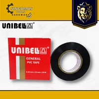UNIBELL Isolasi Listrik 013mm x 16mm x 20 M - General PVC Tape
